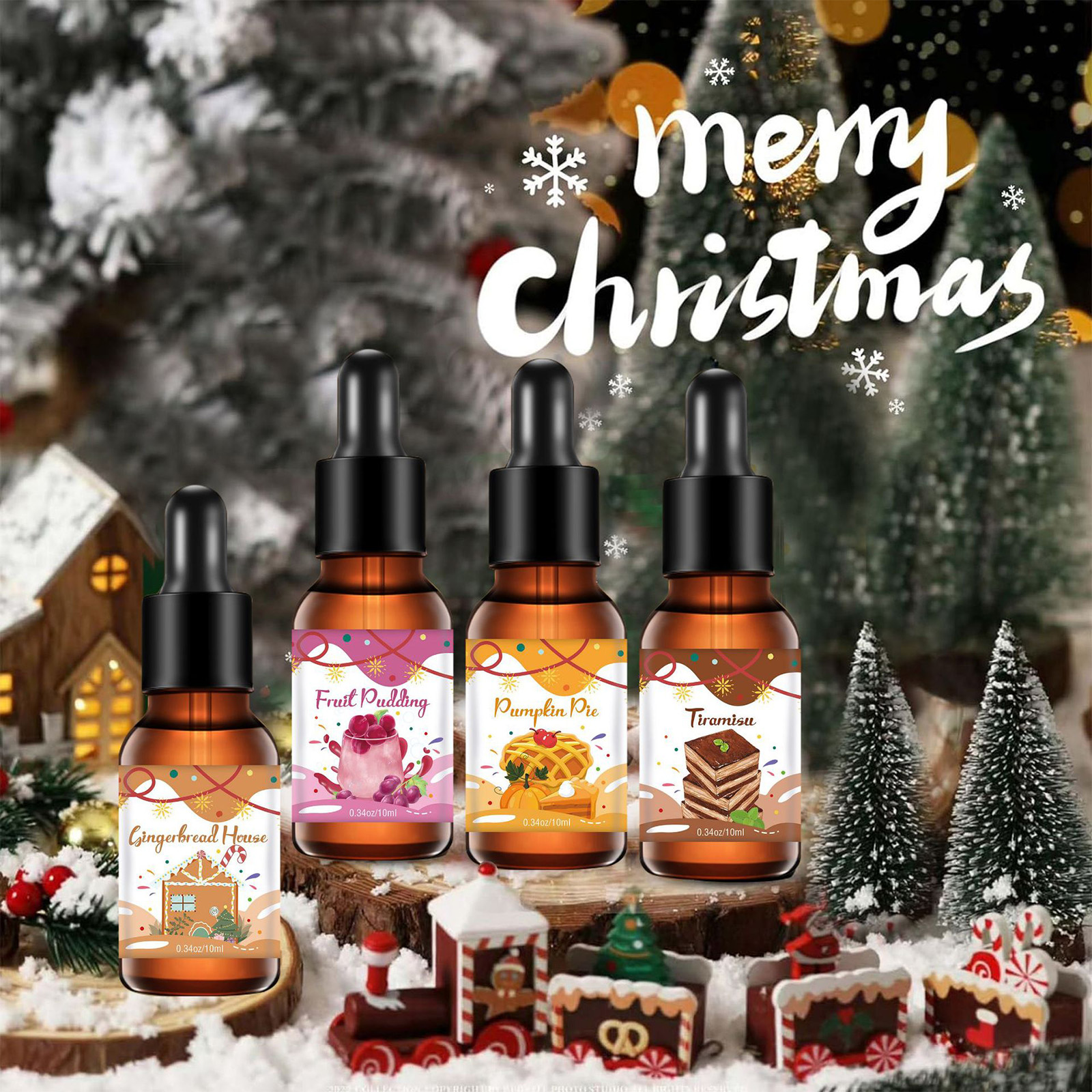 Christmas Fragrance Oil Bakery – обзор и цена Candle Making Set