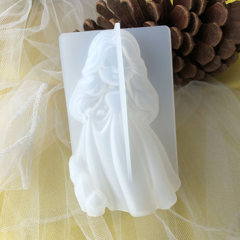 3D Cute Princess Silicone Cand – обзор и цена Candle Making Design