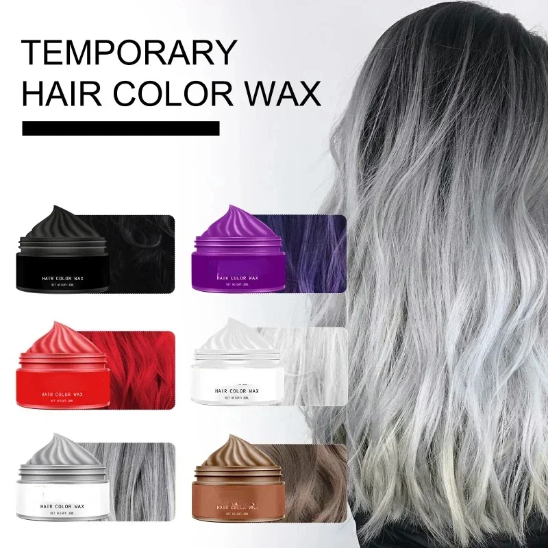 Temporary Dye Hair Wax Gray Ha – обзор и цена Candle Dye Chip