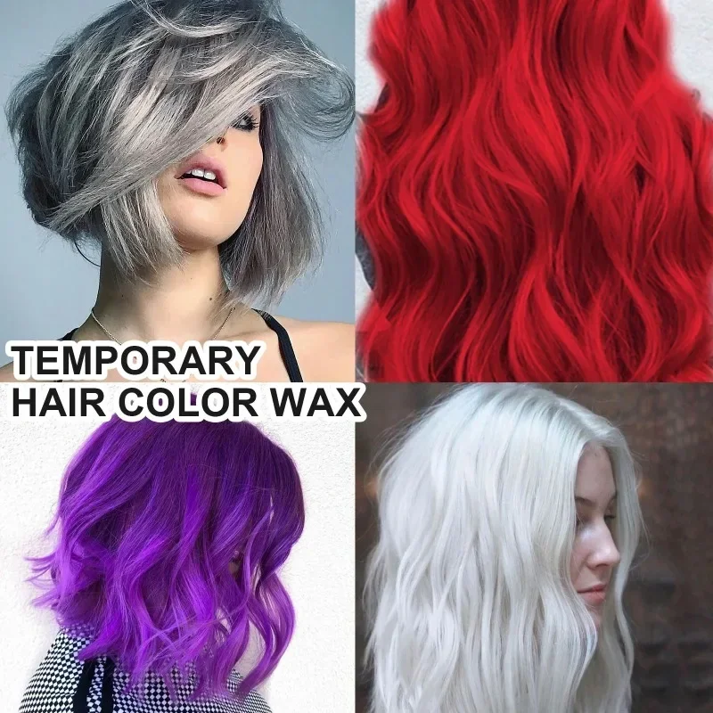 Temporary Dye Hair Wax Gray Ha – обзор и цена Candle Dye Chip
