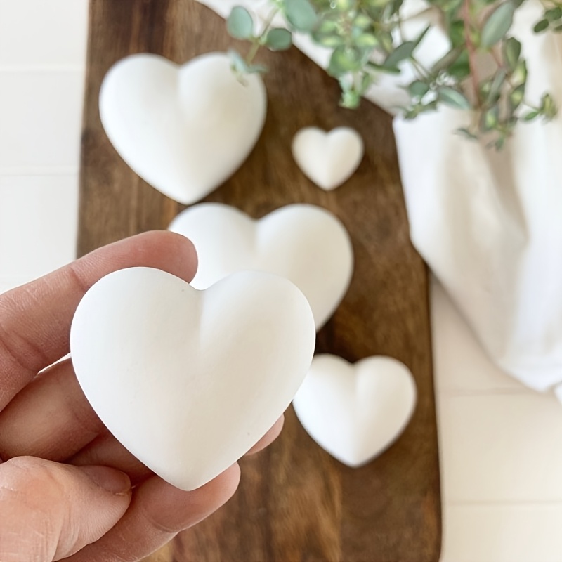 5pcs Heart-Shaped Gypsum Candl – обзор и цена Candle Making Set
