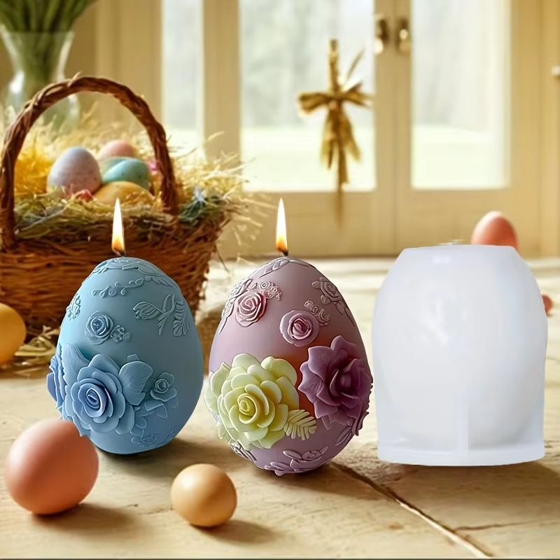 Embossed Flower Egg Mold Reusa – обзор и цена Candle Making Bath