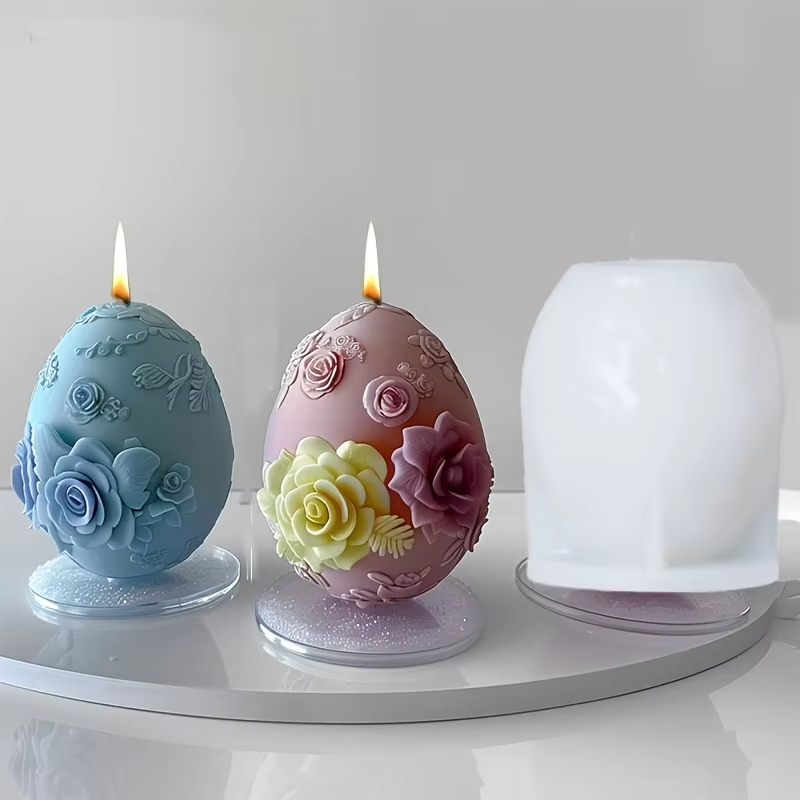 Embossed Flower Egg Mold Reusa – обзор и цена Candle Making Bath