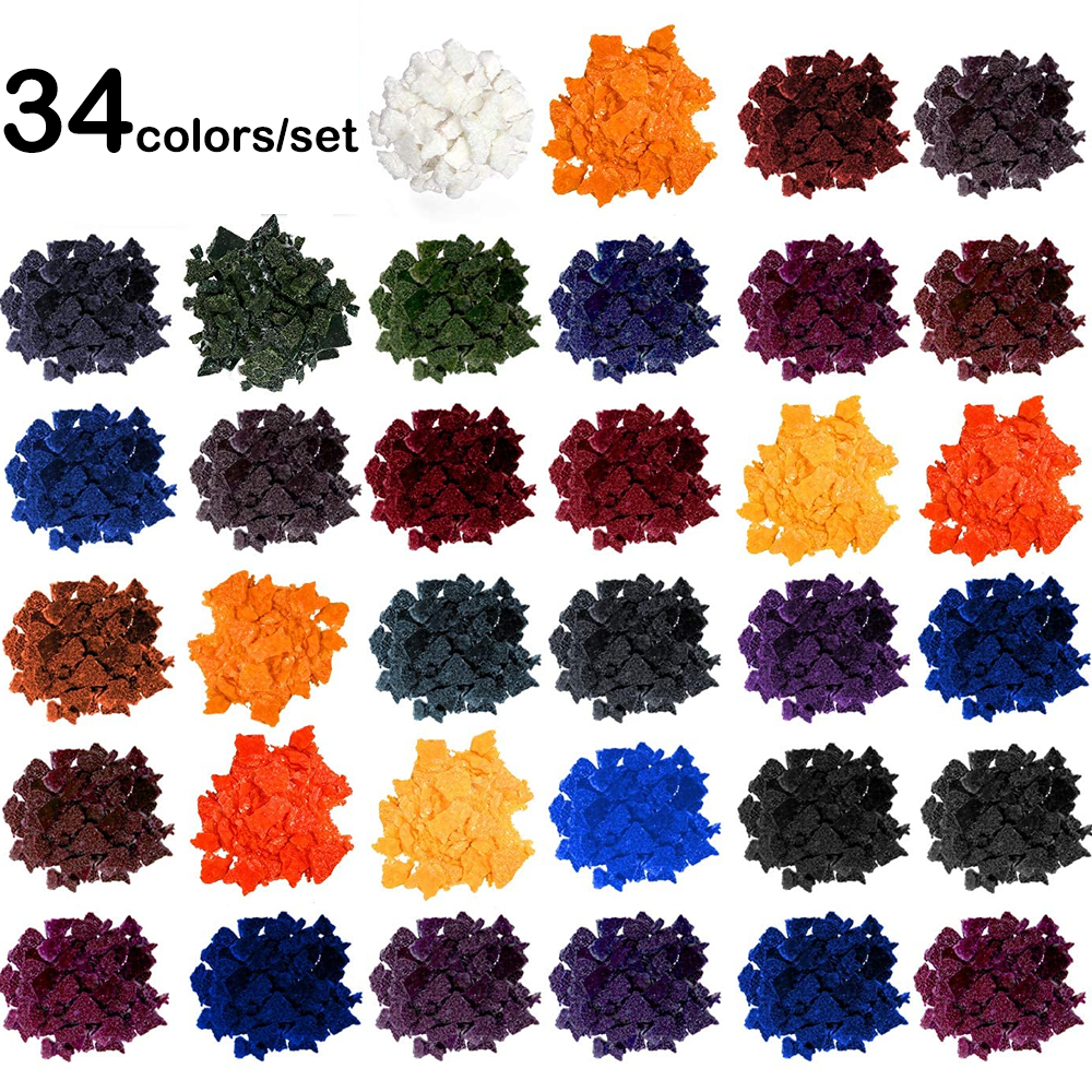 34colors/set Candle Dye Chips  – обзор и цена Candle Dye Chip