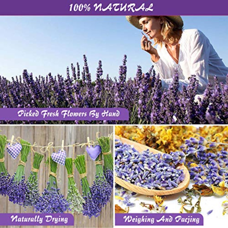 16 Bags Dried Flowers, 100% Na – обзор и цена Candle Making Bath