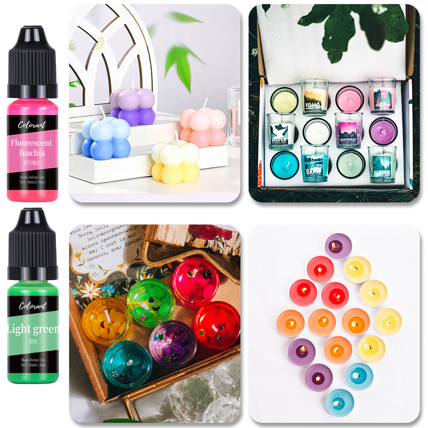 Candle Dyes Pigment Candle Liq – обзор и цена Candle Dye Chip