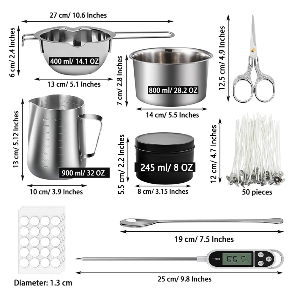 Glintmos DIY Candle Making Kit – обзор и цена Candle Making Set