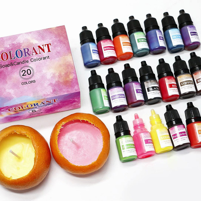 20 Color Candle Dyes Pigment A – обзор и цена Candle Dye Chip