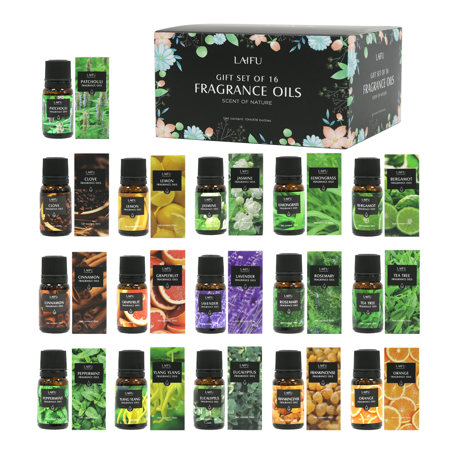 16x10ml Essential Oils Set for – обзор и цена Candle Making Set