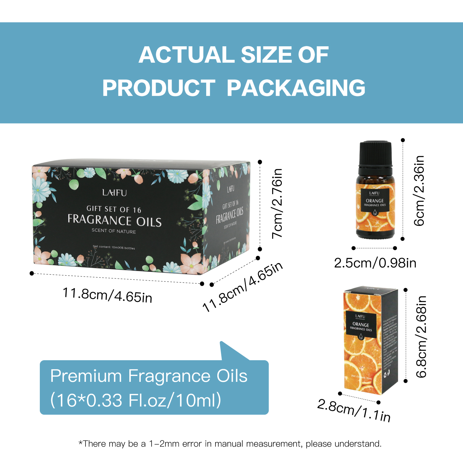 16x10ml Essential Oils Set for – обзор и цена Candle Making Set
