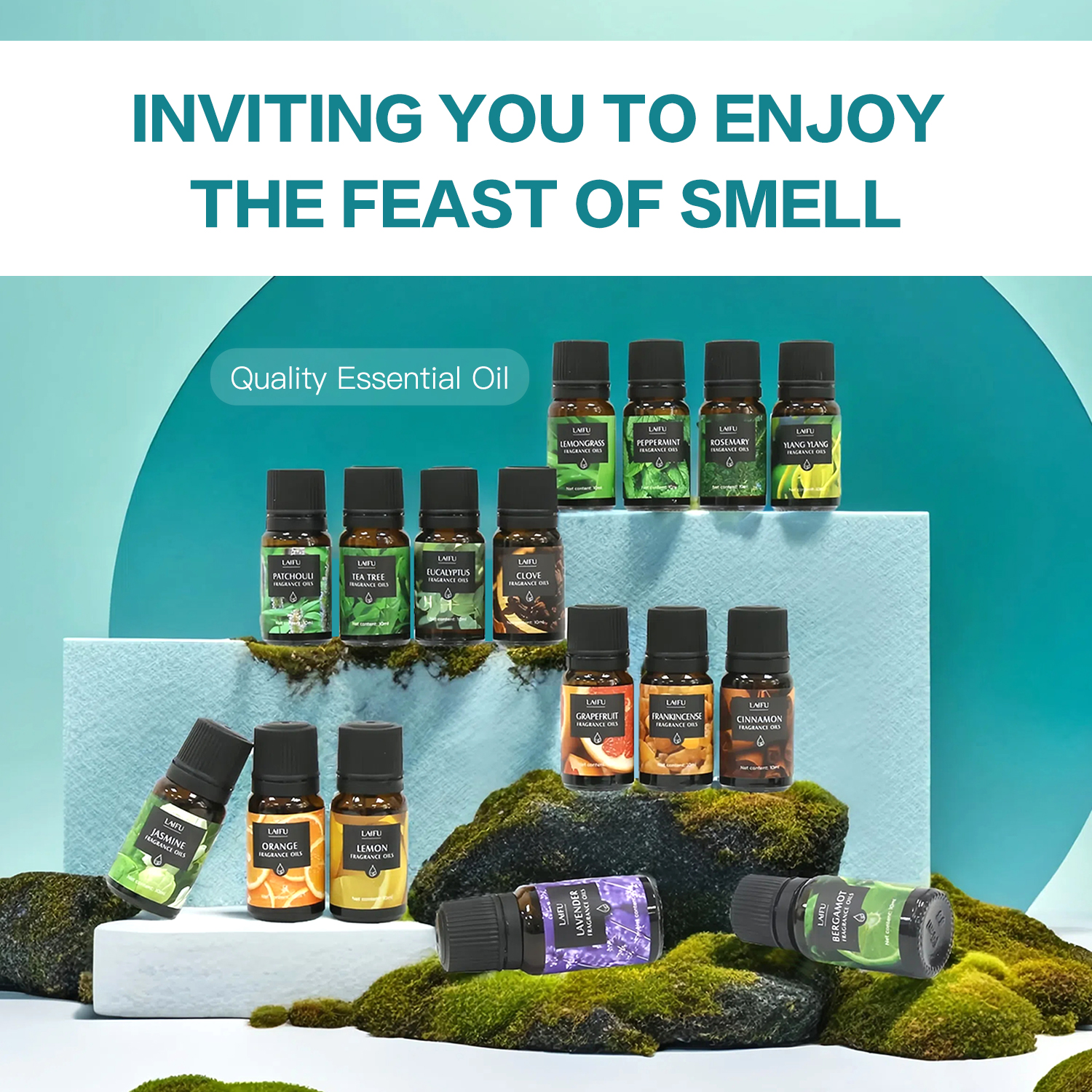 16x10ml Essential Oils Set for – обзор и цена Candle Making Set