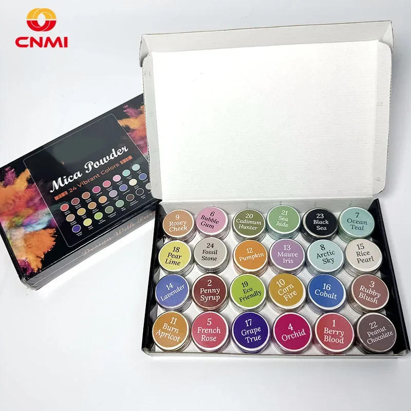 24Colors 6g CNMI Mica Powder C – обзор и цена Candle Making Bath