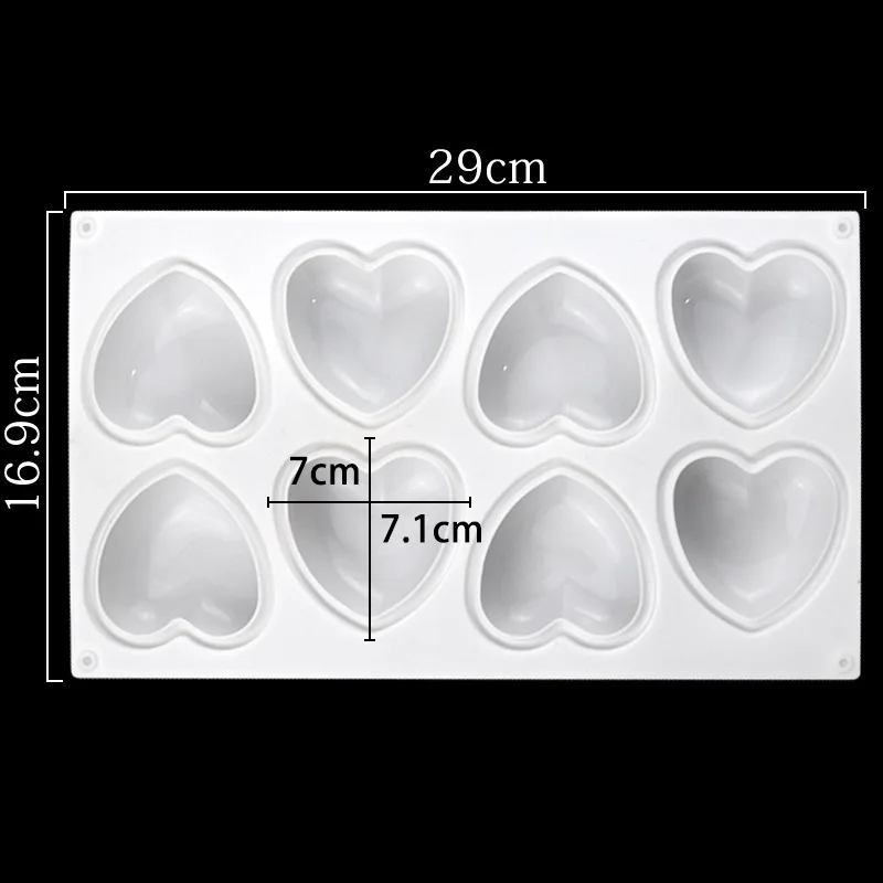Love Heart Silicone Soap Mold  – обзор и цена Candle Making Set