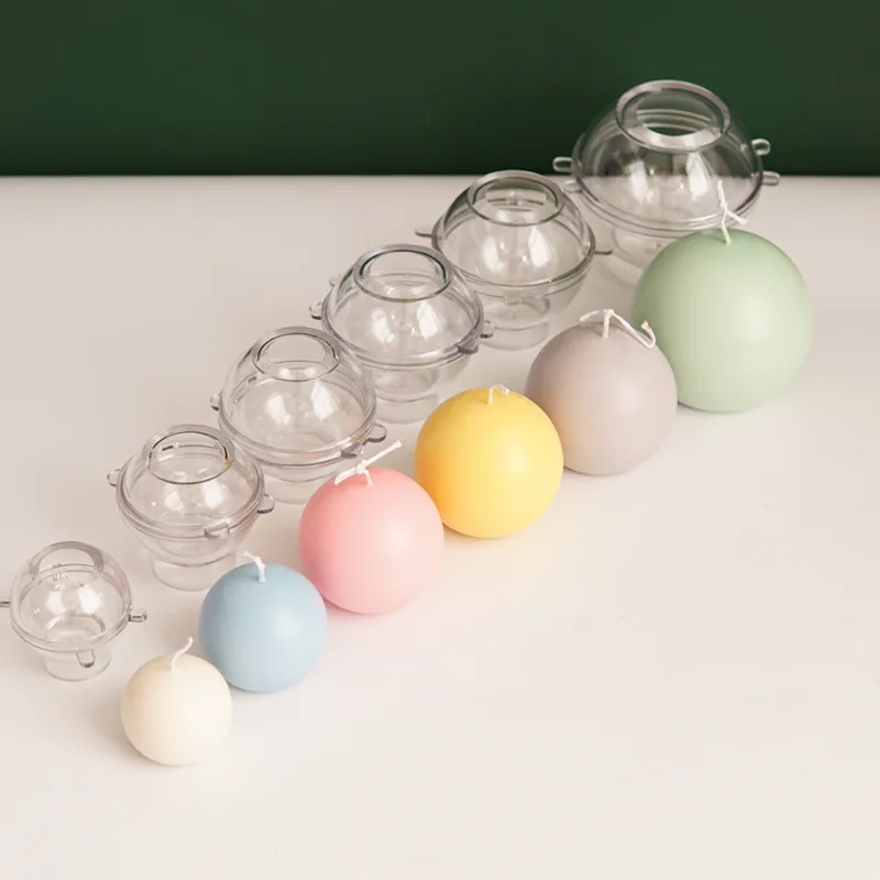 5-8cm Spherical Candle Plastic – обзор и цена Candle Making Kit Diy