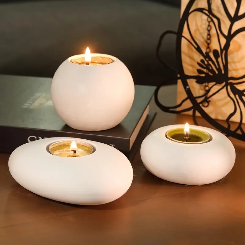 Tealight Candle Holder Resin S – обзор и цена Candle Making Design