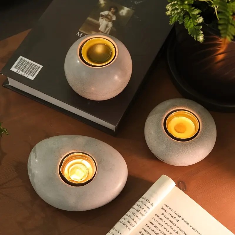 Tealight Candle Holder Resin S – обзор и цена Candle Making Design
