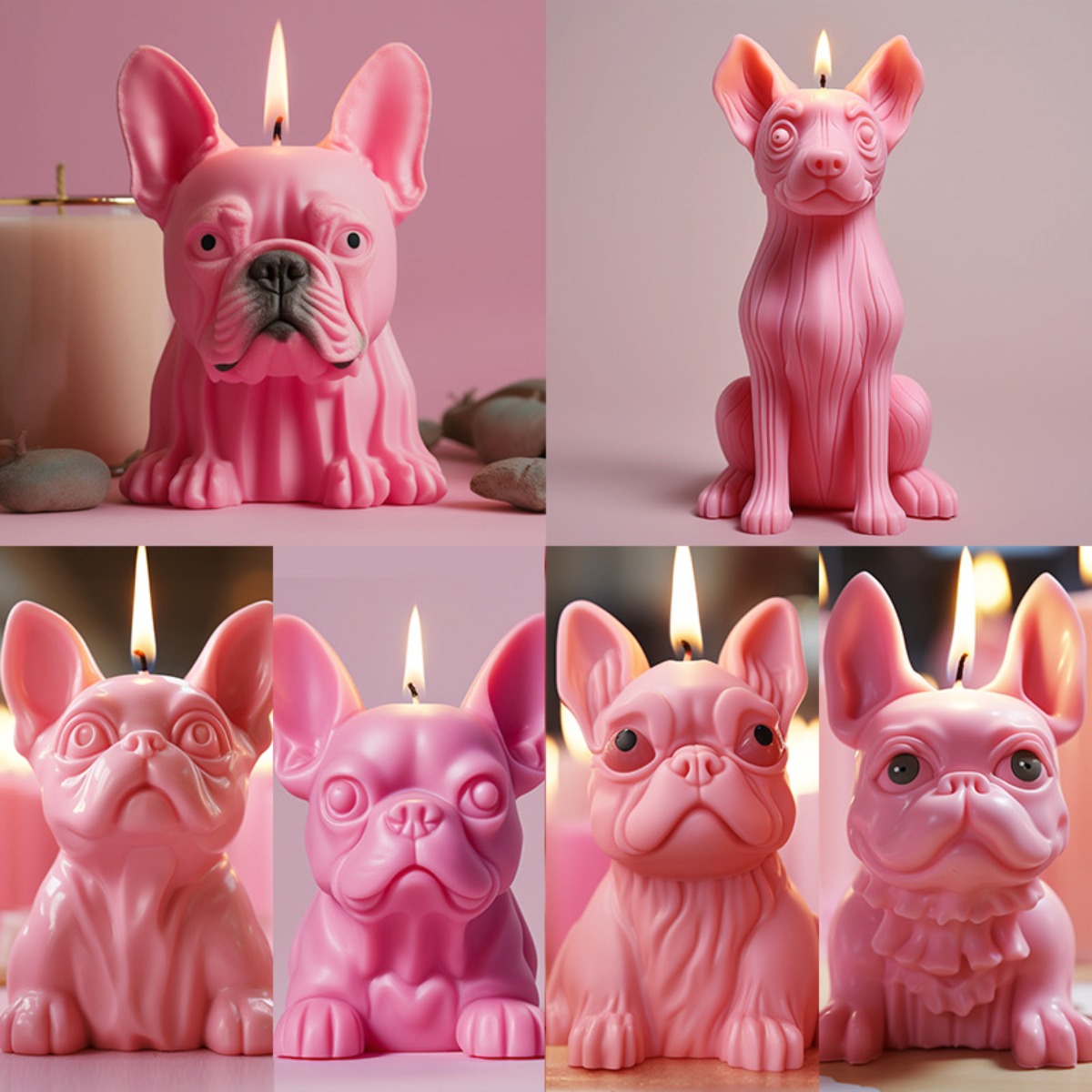 Pekingese Puppy Pug Animal Can – обзор и цена Candle Making Kit Diy
