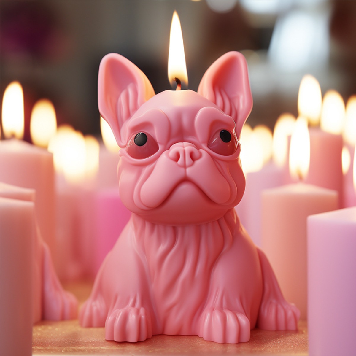 Pekingese Puppy Pug Animal Can – обзор и цена Candle Making Kit Diy