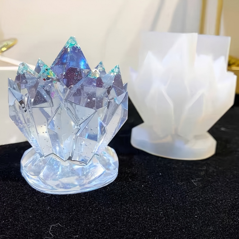 1pcCrystal Cluster Decorative  – обзор и цена Candle Making Design