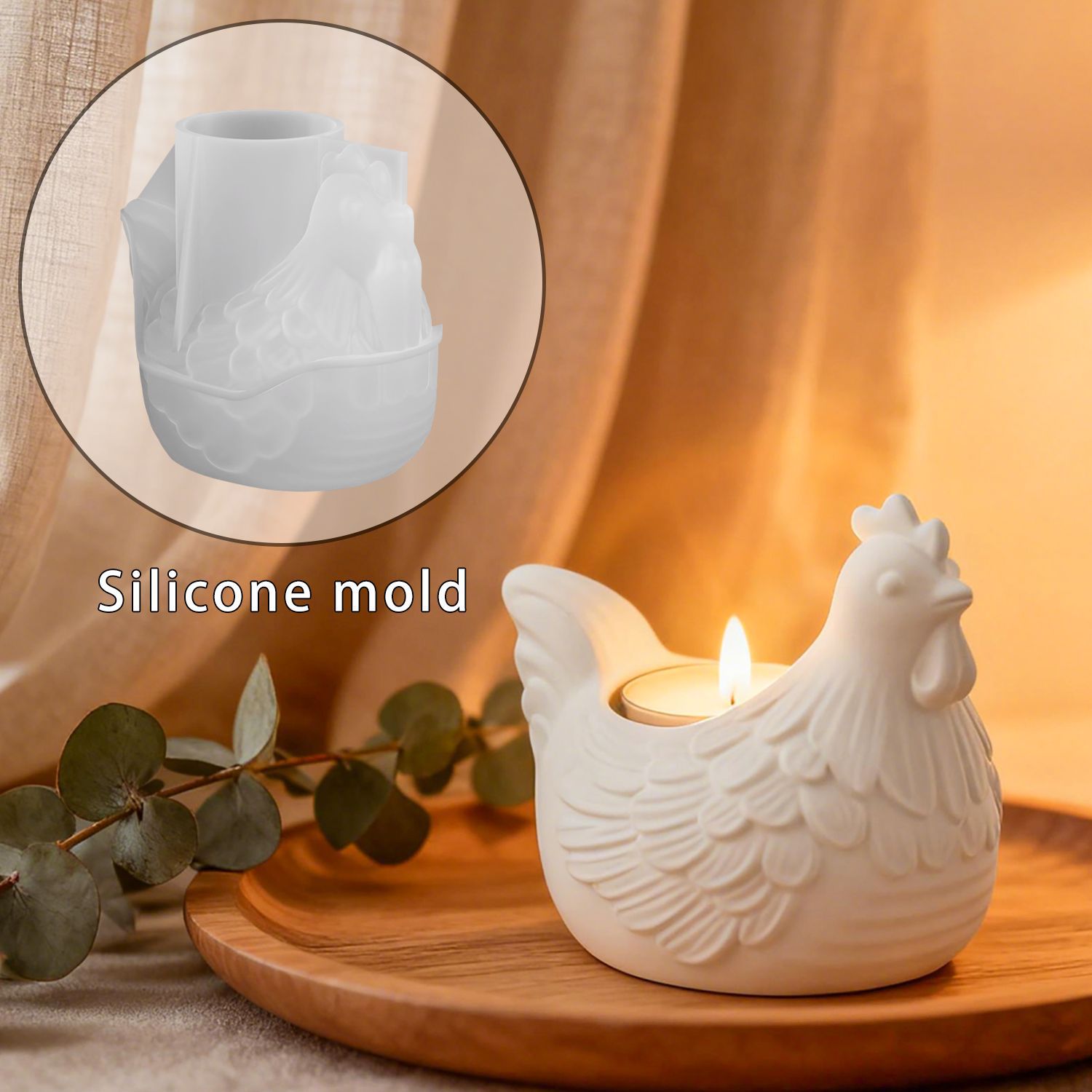 DIY 3D Little Chicken Candle H – обзор и цена Candle Making Design