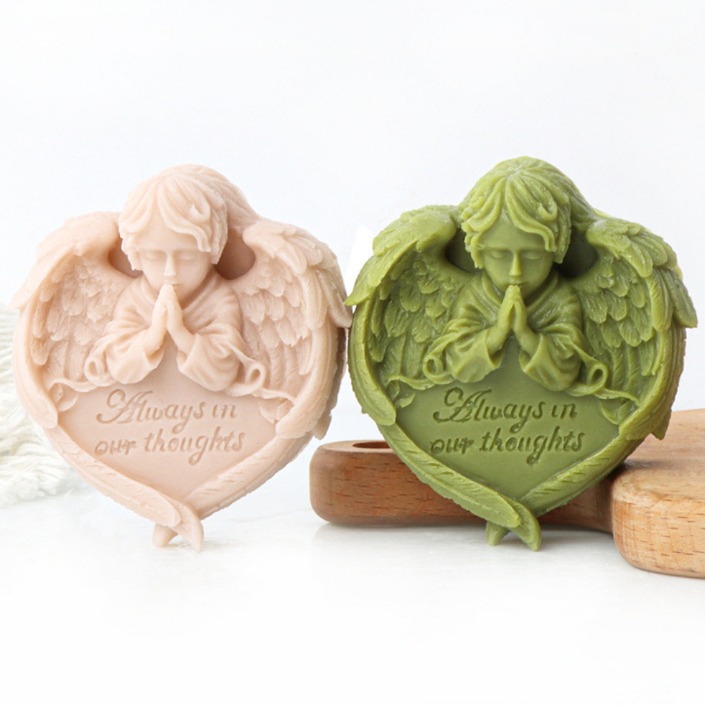 Prayer Angel Heart Soap Silico – обзор и цена Candle Making Set