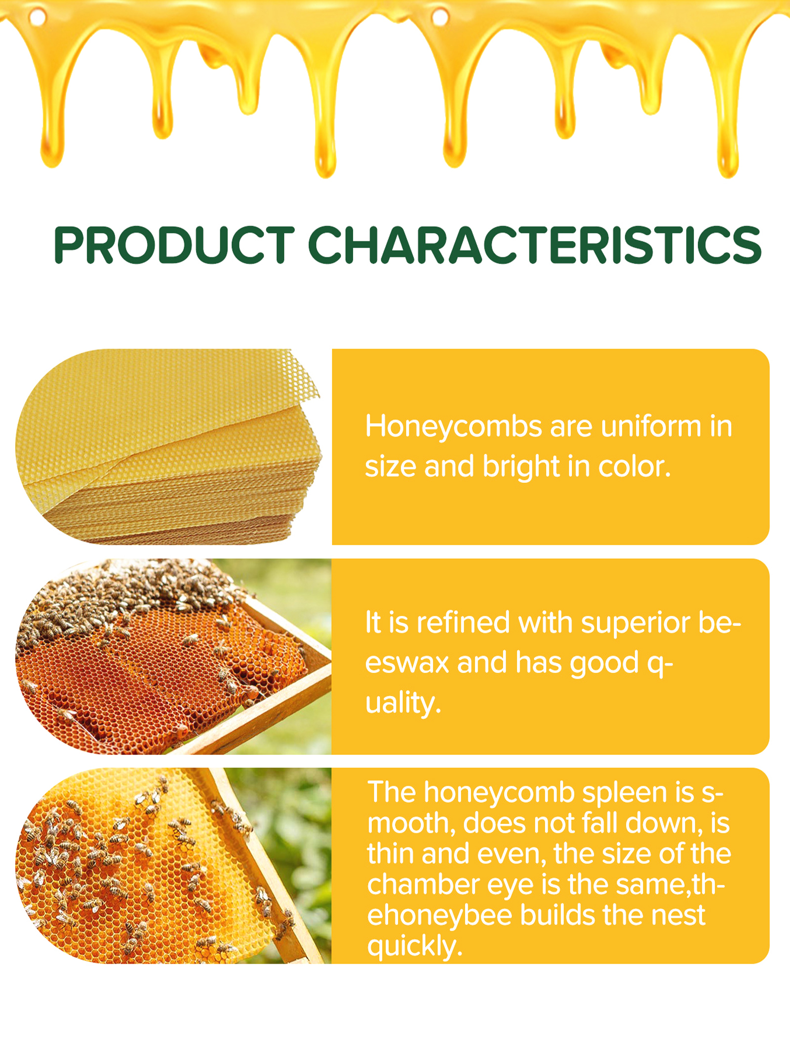 10Pcs Natural Honeycomb Bee Wa – обзор и цена Candle Making Experience