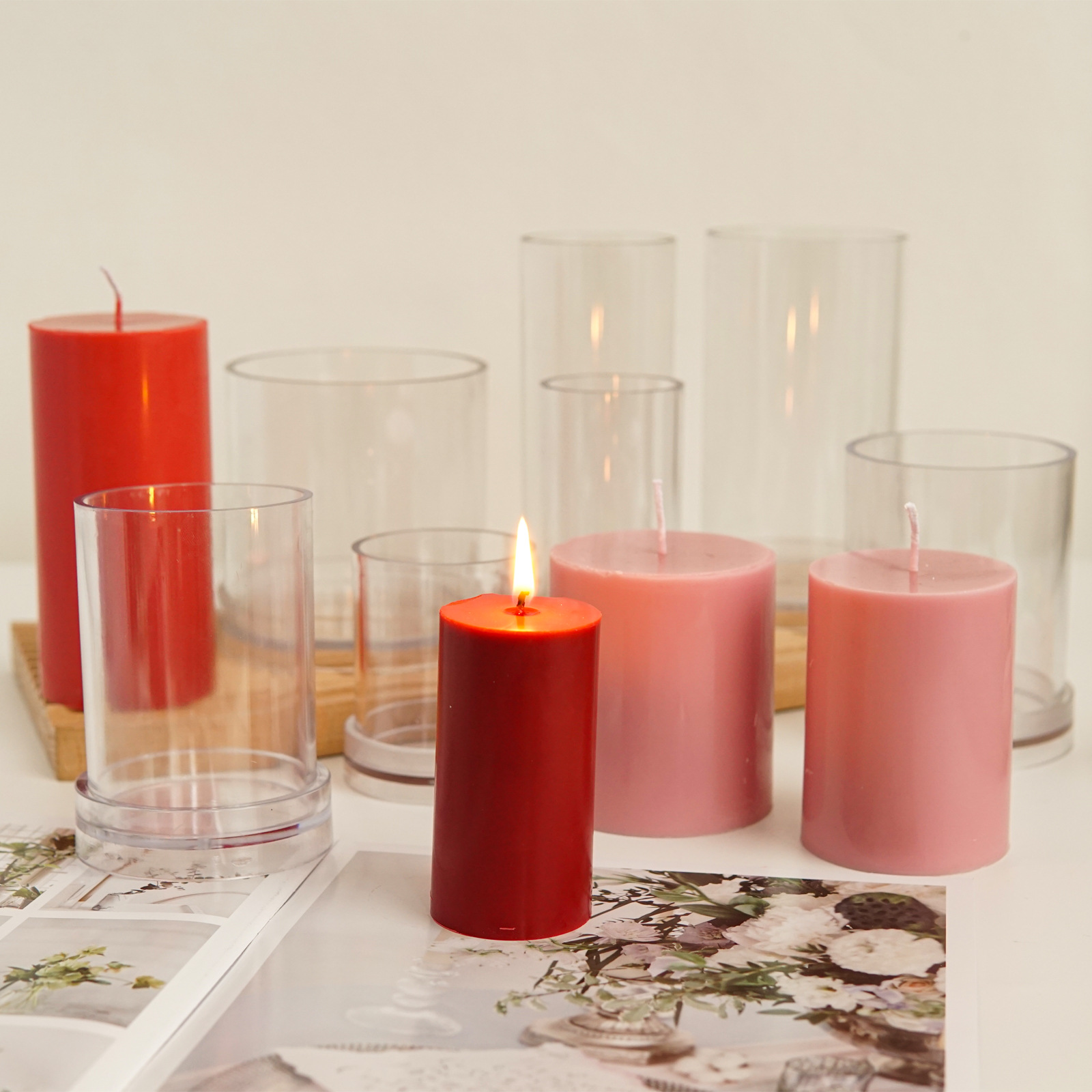 Various 3D Cylindrical Candle  – обзор и цена Candle Making Kit Diy