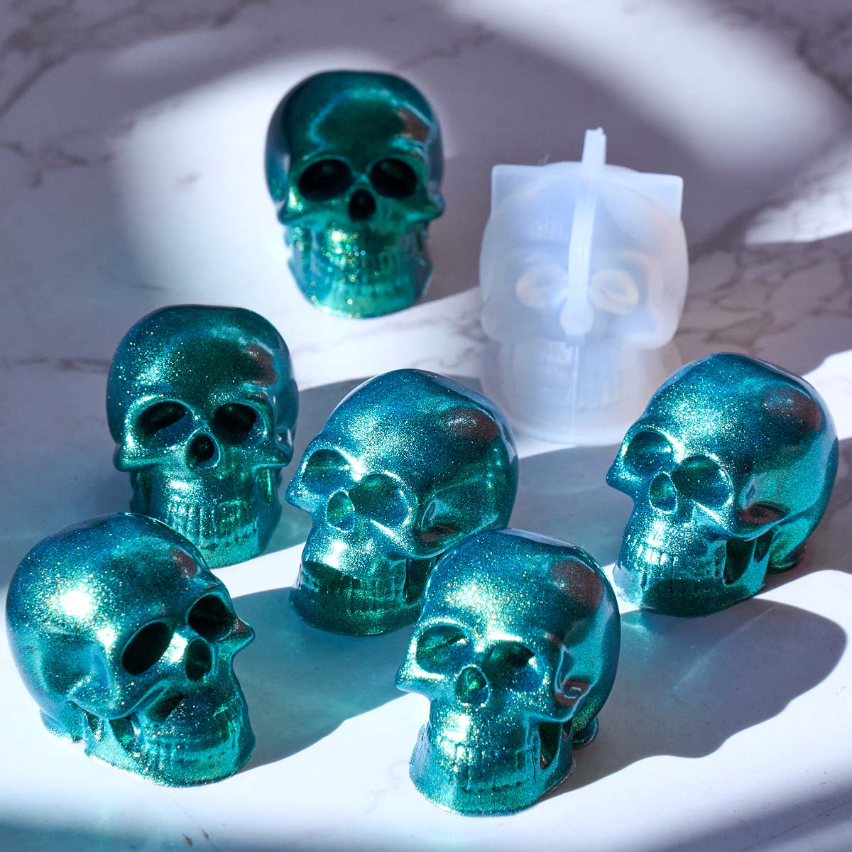 Halloween Ornament Mini Skull  – обзор и цена Candle Making Design
