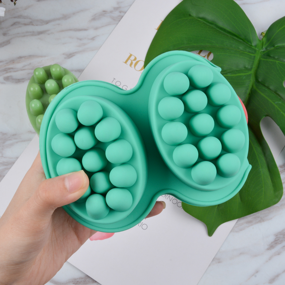 4 Hole Oval Massage Soap Silic – обзор и цена Candle Making Set