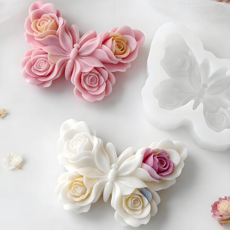 DIY Rose Butterfly Form Silico – обзор и цена Candle Making Design