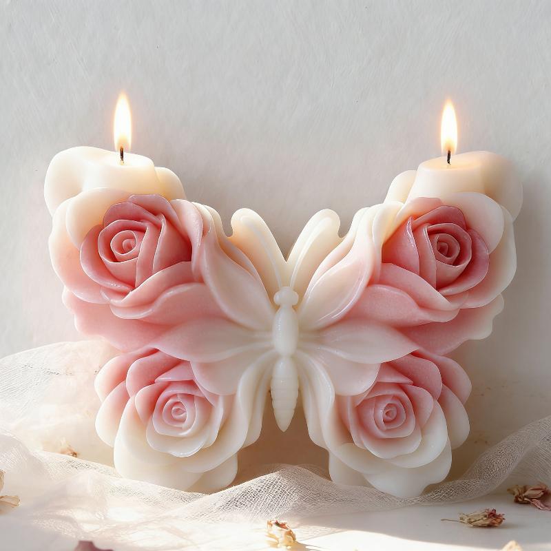DIY Rose Butterfly Form Silico – обзор и цена Candle Making Design