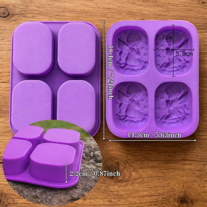 Angel Silicone Mold For Soap M – обзор и цена Candle Making Bath