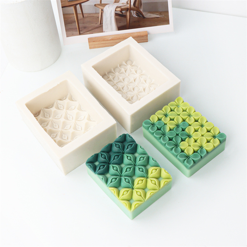 Square Flower Handmade Soap Si – обзор и цена Candle Making Set