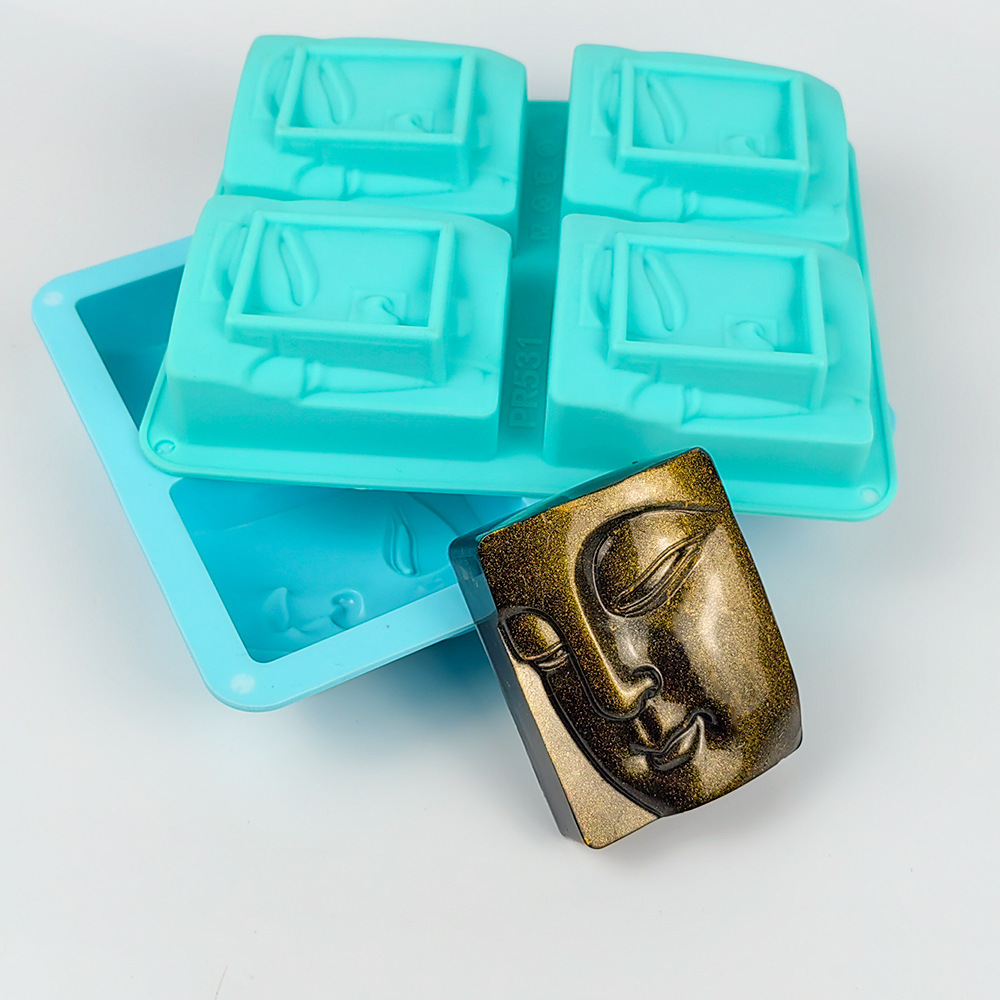 4 Holes Buddha Portrait Soap M – обзор и цена Candle Making Experience