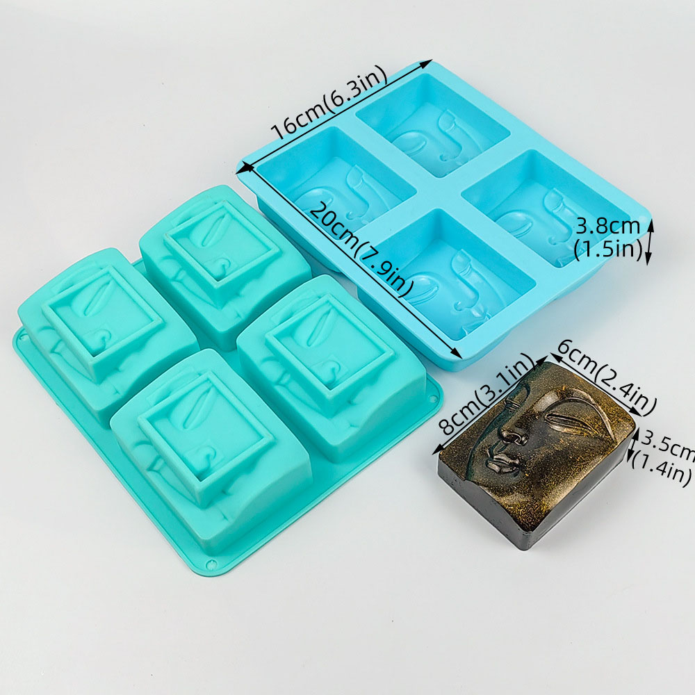 4 Holes Buddha Portrait Soap M – обзор и цена Candle Making Experience